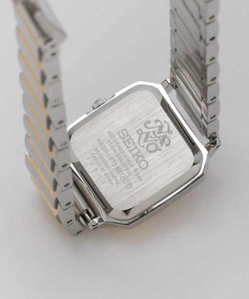 SEIKO(セイコー)の「SEIKO/セイコーコラボレーション メタル ゴールドシルバー(アナログ腕時計・レディース・その他1・FREE)」の7枚目の写真