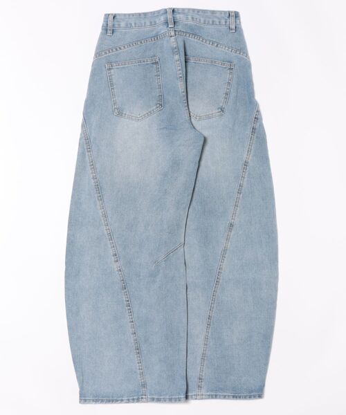 デニム ワイドパンツ ダメージ加工 FREAK'S STORE ジーンズ FREAK'S STORE/フリークスストア ワイド