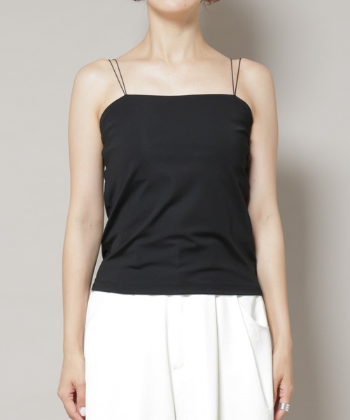 NANO universe（ナノユニバース）の「ストレッチポンチカップ付きベアトップキャミソール（キャミソール・レディース・ホワイト・S/M）」の16枚目の写真
