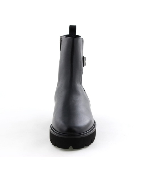 HIMIKO(ヒミコ)の「【HIMIKO】【撥水】トラックソールサイドゴアベルトブーツ/651406(ブーツ・レディース・ブラック/ダークブラウン/ブラウン・23.5cm/22.5cm/22.0cm/26.0cm/25.5cm/23.0cm/26.5cm/25.0cm/24.5cm/24.0cm/21.5cm)」の6枚目の写真