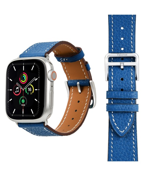 1753 Apple Watch エルメス　サーキット　ブルー　ブラック　レザー 1753 Apple Watch エルメス サーキット ブルー ブラック レザー