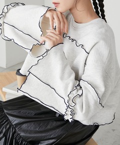 AMERI　MEDI RACHEL FLUFFY ART CAMISOLE　М MEDI RACHEL FLUFFY ART CAMISOLE（キャミソール）｜Ameri