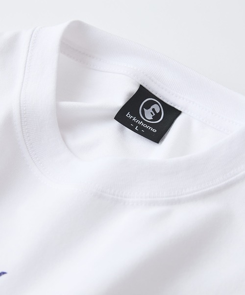 brknhome(ブロークンホーム)の「【brknhome/ブロークンホーム】アーティスティック オーバーサイズ プリントTシャツ(Tシャツ/カットソー・メンズ・ホワイト/ブラック・MEDIUM/LARGE)」の8枚目の写真