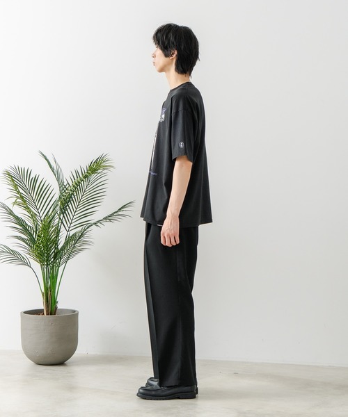 brknhome(ブロークンホーム)の「【brknhome/ブロークンホーム】アーティスティック オーバーサイズ プリントTシャツ(Tシャツ/カットソー・メンズ・ホワイト/ブラック・MEDIUM/LARGE)」の12枚目の写真