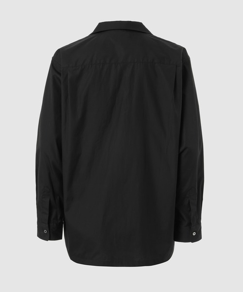 COMME des GARCONS HOMME（コム デ ギャルソン・オム）の「COTTON BROAD OPEN COLLAR SHIRT（シャツ/ブラウス・メンズ・ホワイト/ブラック・L/M/S/XS）」の3枚目の写真