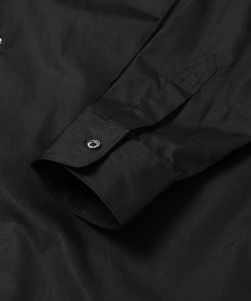 COMME des GARCONS HOMME（コム デ ギャルソン・オム）の「COTTON BROAD OPEN COLLAR SHIRT（シャツ/ブラウス・メンズ・ホワイト/ブラック・L/M/S/XS）」の5枚目の写真