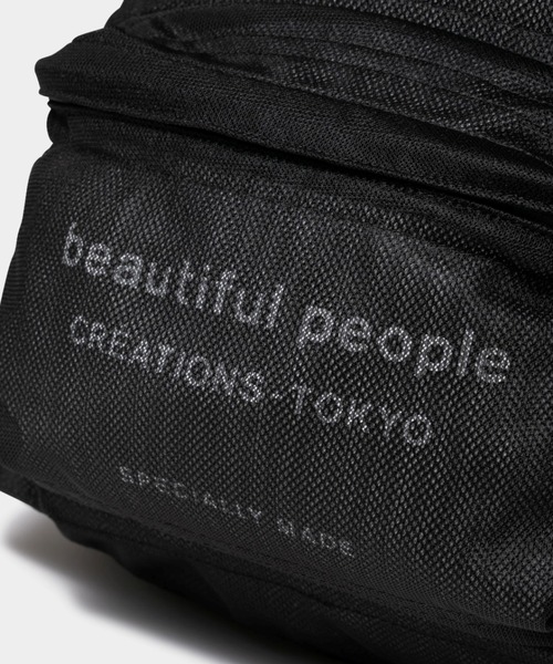 beautiful people（ビューティフルピープル）の「nothing to hide     back pack（バックパック/リュック・レディース・ブラック/ホワイト・FREE）」の6枚目の写真
