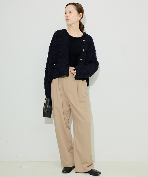 SLOBE IENA(スローブイエナ)の「サスペンダーパンツ(その他パンツ・レディース・チャコールグレー/ベージュ・36/38)」の21枚目の写真