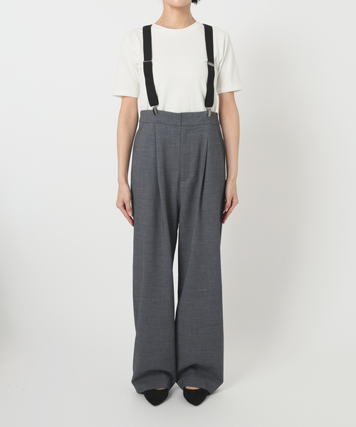 SLOBE IENA(スローブイエナ)の「サスペンダーパンツ(その他パンツ・レディース・チャコールグレー/ベージュ・36/38)」の22枚目の写真