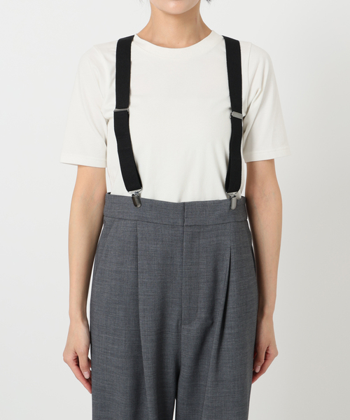 SLOBE IENA(スローブイエナ)の「サスペンダーパンツ(その他パンツ・レディース・チャコールグレー/ベージュ・36/38)」の17枚目の写真