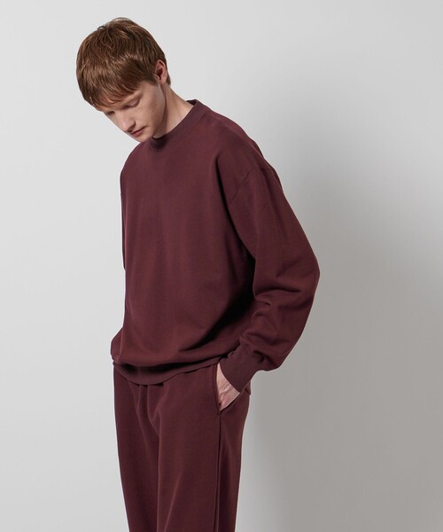 LOEFF ロエフ　コットン プルオーバー スウェット LOEFF（ロエフ）の「＜LOEFF（ロエフ）＞コットン プルオーバー