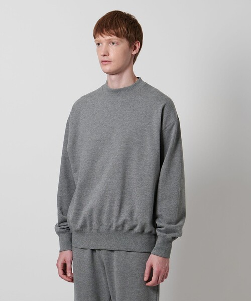 LOEFF（ロエフ）の「＜LOEFF＞コットン スウェット プルオーバー UNISEX（スウェット・レディース・グレー系/ワイン・1/0/2）」の16枚目の写真