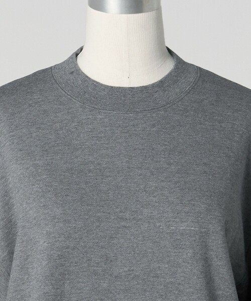 LOEFF（ロエフ）の「＜LOEFF＞コットン スウェット プルオーバー UNISEX（スウェット・レディース・グレー系/ワイン・1/0/2）」の6枚目の写真