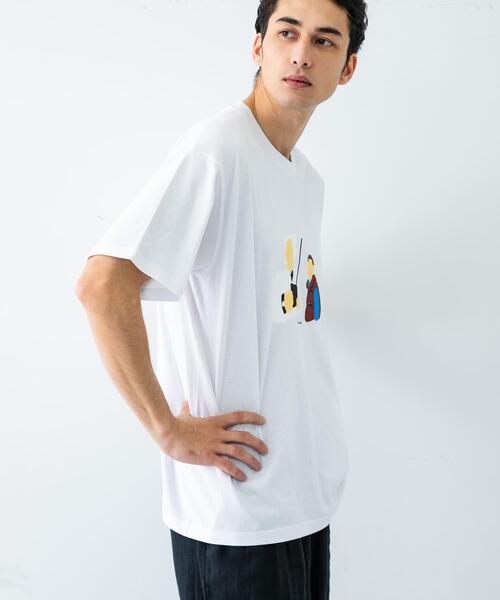 cotton pan（コットンパン）の「COTTON PAN　E&M（Tシャツ/カットソー・メンズ・ホワイト・SMALL/MEDIUM/LARGE）」の4枚目の写真