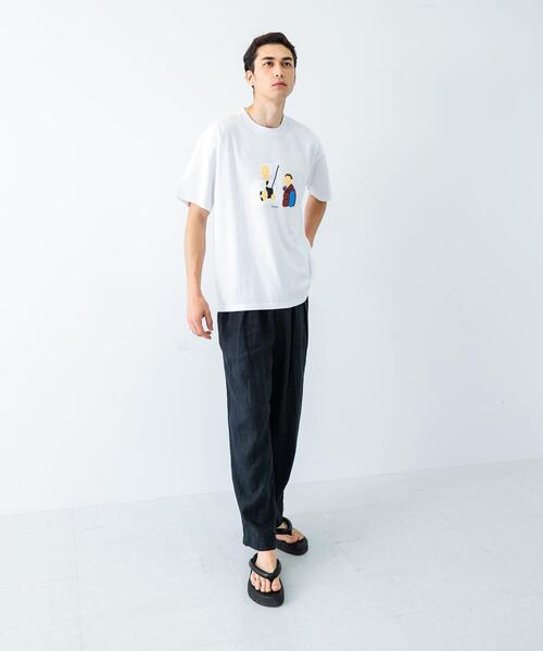 cotton pan（コットンパン）の「COTTON PAN　E&M（Tシャツ/カットソー・メンズ・ホワイト・SMALL/MEDIUM/LARGE）」の10枚目の写真