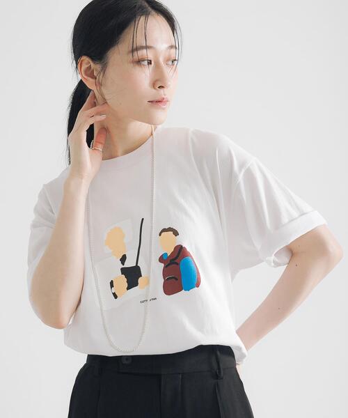 cotton pan（コットンパン）の「COTTON PAN　E&M（Tシャツ/カットソー・メンズ・ホワイト・SMALL/MEDIUM/LARGE）」の12枚目の写真