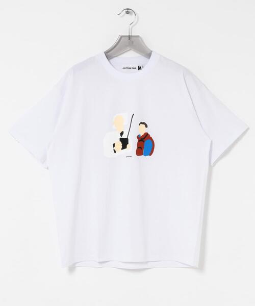 cotton pan（コットンパン）の「COTTON PAN　E&M（Tシャツ/カットソー・メンズ・ホワイト・SMALL/MEDIUM/LARGE）」の20枚目の写真