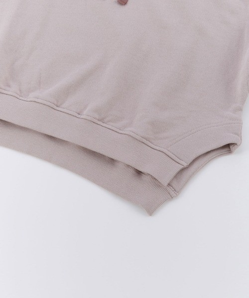 Ocean&Ground（オーシャン&グラウンド）の「ﾓｯｸﾈｯｸｽｳｪｯﾄﾍﾞｽﾄ（ベスト・キッズ・ライトパープル/グレイッシュベージュ/ブラック・140/130/120/110/100/90）」の11枚目の写真