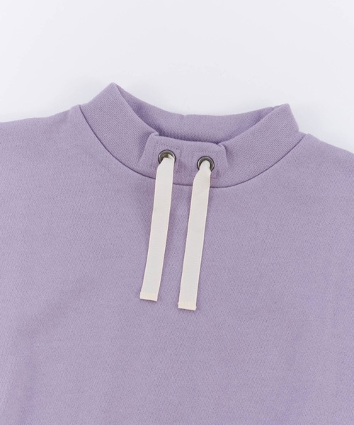 Ocean&Ground（オーシャン&グラウンド）の「ﾓｯｸﾈｯｸｽｳｪｯﾄﾍﾞｽﾄ（ベスト・キッズ・ライトパープル/グレイッシュベージュ/ブラック・140/130/120/110/100/90）」の14枚目の写真