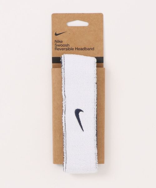 NIKE(ナイキ)の「《NIKEアパレル》SWクラシックリバーシブルヘッドバンド(ヘアバンド・メンズ・グレー/レッド/ピンク/ブラック×ホワイト/ロイヤルブルー/ネイビー×ホワイト・フリー)」の7枚目の写真