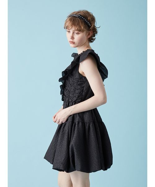 FURFUR（ファーファー）の「バルーンヘムミニドレス（ドレス）」 - WEAR