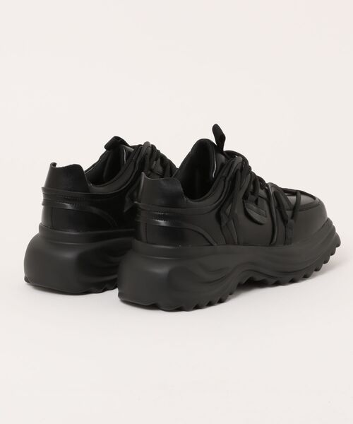 WESTBOY(ウエストボーイ)の「厚底レザースニーカー WO25S13SH06【WB ORIGINALS】(スニーカー・メンズ・ブラック・44/41/42/43)」の10枚目の写真