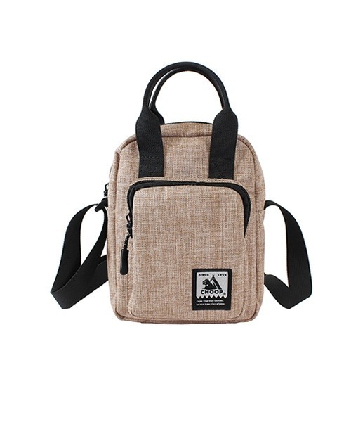 BACKYARD FAMILY(バックヤードファミリー)の「CHOOP 2way shoulder bag(ショルダーバッグ・レディース・ベージュ/ブラック・FREE)」の5枚目の写真