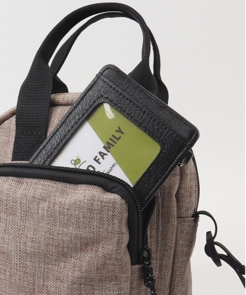 BACKYARD FAMILY(バックヤードファミリー)の「CHOOP 2way shoulder bag(ショルダーバッグ・レディース・ベージュ/ブラック・FREE)」の8枚目の写真