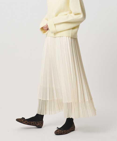 美品 ニアーニッポン 定価3,1万円 プリーツスカート ユナイテッドアローズ購入 3500024F0299_l1_a040.jpg