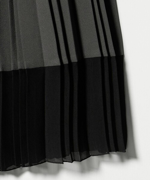 セール】シアー コンビ プリーツ スカート（スカート）｜UNITED ARROWS