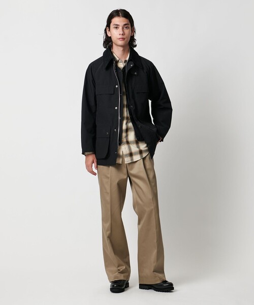 Barbour(バブアー)の「<BARBOUR x BRIEFING x UNITED ARROWS>BEDALE/ビデイル/ブルゾン(その他アウター・メンズ・オリーブ/ブラック・40/42/36/38)」の3枚目の写真