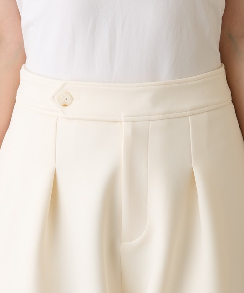 COLLAGE GALLARDAGALANTE（コラージュガリャルダガランテ）の「裾切替ダンボールパンツ（その他パンツ・レディース・ブラウン/アイボリー・0/1）」の15枚目の写真