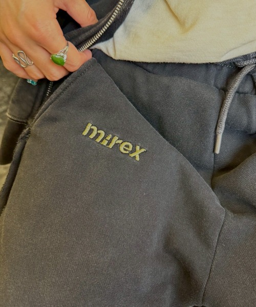 DOUBLE NAME（ダブルネーム）の「【m:rex】ミニ恐竜刺しゅうスウェットパンツ（その他パンツ・レディース・ブラック/ライトグレー・FREE）」の7枚目の写真