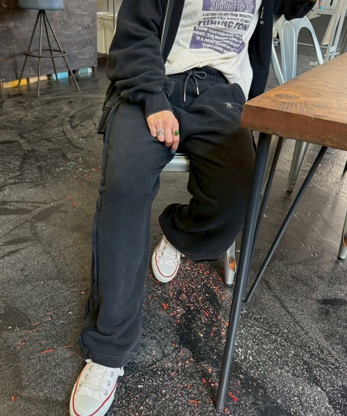 DOUBLE NAME（ダブルネーム）の「【m:rex】ミニ恐竜刺しゅうスウェットパンツ（その他パンツ・レディース・ブラック/ライトグレー・FREE）」の13枚目の写真