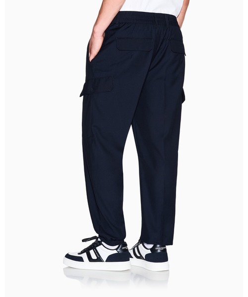 ARMANI EXCHANGE(アルマーニエクスチェンジ)の「【A|X アルマーニ エクスチェンジ】カーゴジョガーパンツ(カーゴパンツ・メンズ・ダークネイビー・36inch/34inch/28inch/29inch/30inch/31inch/32inch/33inch)」の2枚目の写真