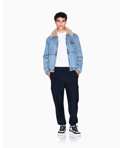 ARMANI EXCHANGE(アルマーニエクスチェンジ)の「【A|X アルマーニ エクスチェンジ】カーゴジョガーパンツ(カーゴパンツ・メンズ・ダークネイビー・36inch/34inch/28inch/29inch/30inch/31inch/32inch/33inch)」の4枚目の写真