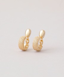 CALIN　STANDARD（カリンスタンダード）の「◆金属アレルギー対応◆◆made in japan◆【純金厚メッキ】　スターダスト　極小ミニマル　ループフィットイヤリング（イヤリング）」