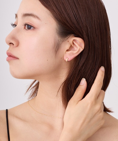 CALIN STANDARD(カリンスタンダード)の「◆金属アレルギー対応◆◆made in japan◆【純金厚メッキ】 スターダスト 極小ミニマル ループフィットイヤリング(イヤリング・レディース・シルバー/ゴールド/ピンクゴールド・FREE)」の8枚目の写真