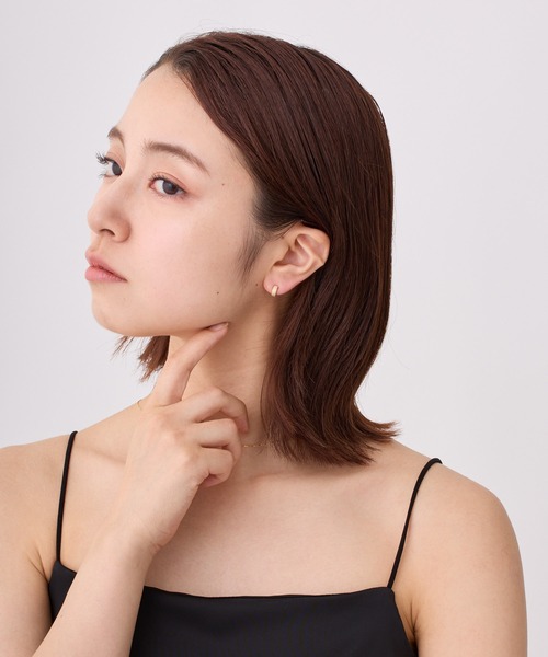 CALIN STANDARD(カリンスタンダード)の「◆金属アレルギー対応◆◆made in japan◆【純金厚メッキ】 スターダスト 極小ミニマル ループフィットイヤリング(イヤリング・レディース・シルバー/ゴールド/ピンクゴールド・FREE)」の10枚目の写真