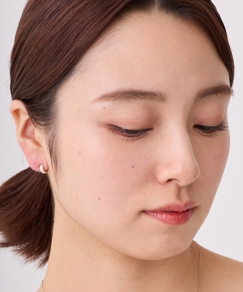 CALIN STANDARD(カリンスタンダード)の「◆金属アレルギー対応◆◆made in japan◆【純金厚メッキ】 スターダスト 極小ミニマル ループフィットイヤリング(イヤリング・レディース・シルバー/ゴールド/ピンクゴールド・FREE)」の11枚目の写真