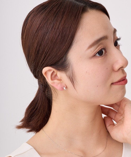 CALIN STANDARD(カリンスタンダード)の「◆金属アレルギー対応◆◆made in japan◆【純金厚メッキ】 スターダスト 極小ミニマル ループフィットイヤリング(イヤリング・レディース・シルバー/ゴールド/ピンクゴールド・FREE)」の13枚目の写真