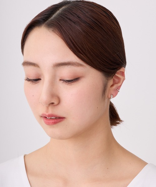 CALIN STANDARD(カリンスタンダード)の「◆金属アレルギー対応◆◆made in japan◆【純金厚メッキ】 スターダスト 極小ミニマル ループフィットイヤリング(イヤリング・レディース・シルバー/ゴールド/ピンクゴールド・FREE)」の19枚目の写真