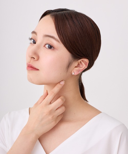 CALIN STANDARD(カリンスタンダード)の「◆金属アレルギー対応◆◆made in japan◆【純金厚メッキ】 スターダスト 極小ミニマル ループフィットイヤリング(イヤリング・レディース・シルバー/ゴールド/ピンクゴールド・FREE)」の20枚目の写真