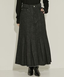 【AKANE UTSUNOMIYA/アカネウツノミヤ】WAO-FSK46-2007/デニムマーメイドスカート/秋服