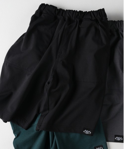 MPS（エムピーエス）の「【お手入れ・着心地ラクラク】ストレッチ天竺ショーツ/セットアップ対応（イージーケア・吸水速乾・UVカット）（その他パンツ・キッズ・グリーン/グレー/ブラック・140/150/160/130）」の2枚目の写真