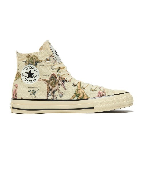 CONVERSE(コンバース)の「CONVERSE ALL STAR AGED DP HI / JURASSIC PARK(コンバース オールスター エイジド DP HI / ジュラシック・パーク)(スニーカー・メンズ・ナチュラル・25cm/25.5cm/26cm/26.5cm/27cm/27.5cm/28cm/29cm)」の4枚目の写真