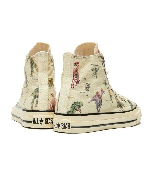 CONVERSE(コンバース)の「CONVERSE ALL STAR AGED DP HI / JURASSIC PARK(コンバース オールスター エイジド DP HI / ジュラシック・パーク)(スニーカー・メンズ・ナチュラル・25cm/25.5cm/26cm/26.5cm/27cm/27.5cm/28cm/29cm)」の2枚目の写真
