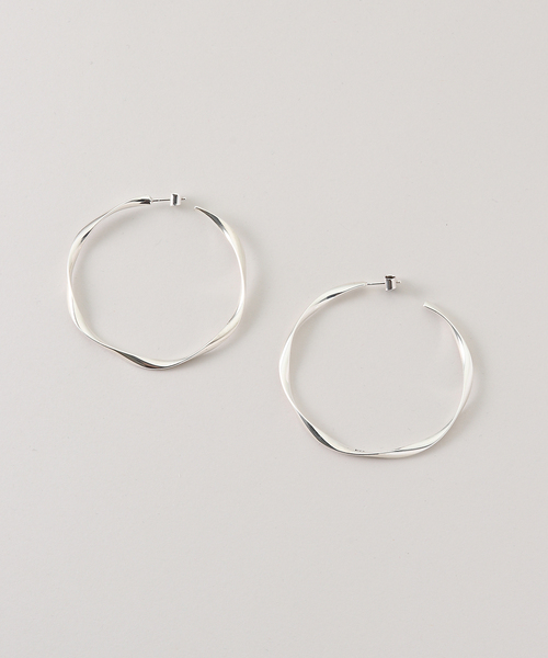IENA(イエナ)の「PHILIPPE AUDIBERT/フィリップ・オーディベール BO3755 earring ピアス(両耳) BO3755(ピアス(両耳用)・レディース・シルバー・FREE)」の1枚目の写真