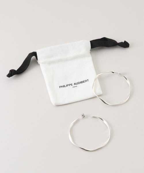 IENA(イエナ)の「PHILIPPE AUDIBERT/フィリップ・オーディベール BO3755 earring ピアス(両耳) BO3755(ピアス(両耳用)・レディース・シルバー・FREE)」の7枚目の写真