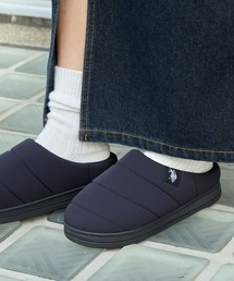 U.S. POLO ASSN.(ユーエスポロアッスン)のU.S. POLO ASSN. /ユーエスポロアッスン 別注 ロゴワンポイント モックシューズ/クロッグシューズ(スリッポン)
